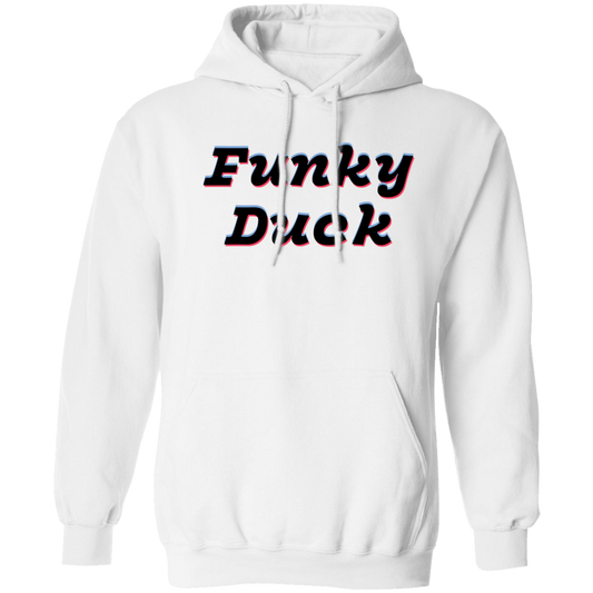 Funky Duck Pullover Hoodie (Bk/B/R)