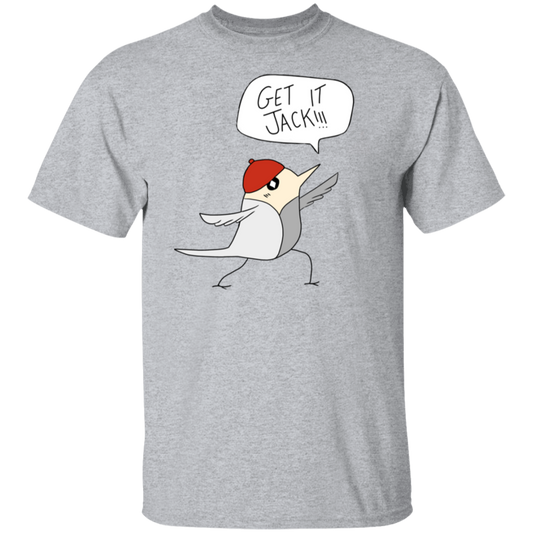 Get it Jack! Lunging Bird T-Shirt