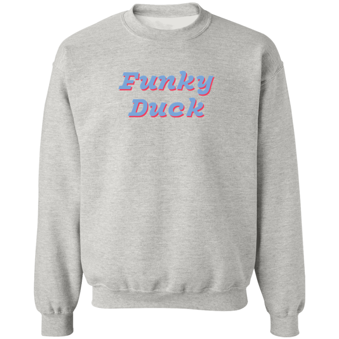 Funky Duck Pullover Crewneck Sweatshirt (B/R)