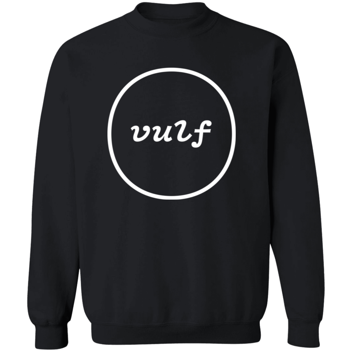 Vulfpeck Logo Crewneck Pullover Sweatshirt (white logo)