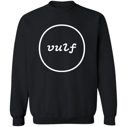 Vulfpeck Logo Crewneck Pullover Sweatshirt (white logo)