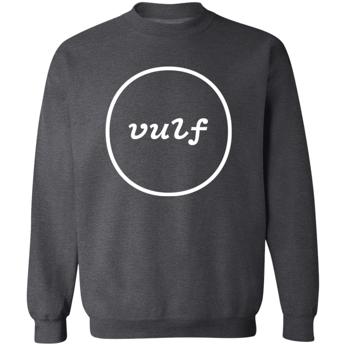 Vulfpeck Logo Crewneck Pullover Sweatshirt (white logo)