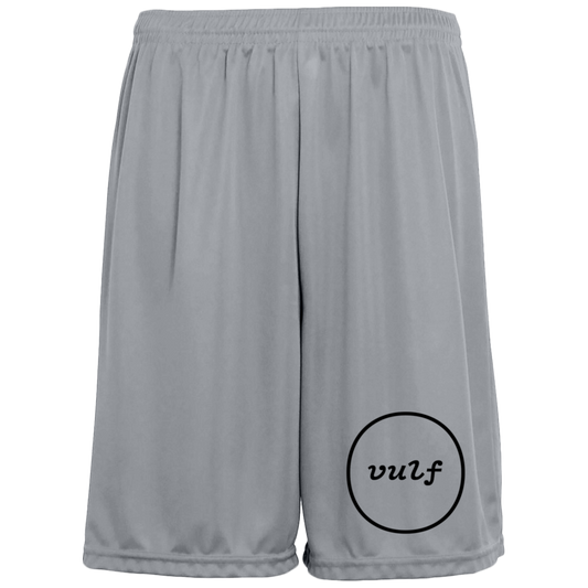 Vulfpeck Logo Moisture-Wicking Pocketed Training Shorts