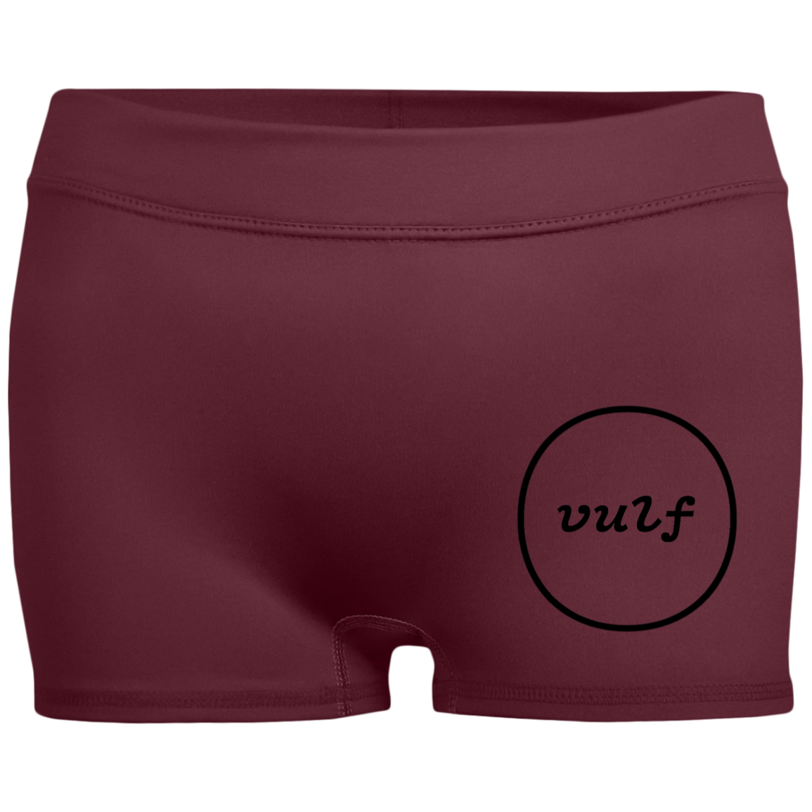 Vulfpeck Logo Ladies' Fitted Moisture-Wicking Shorts