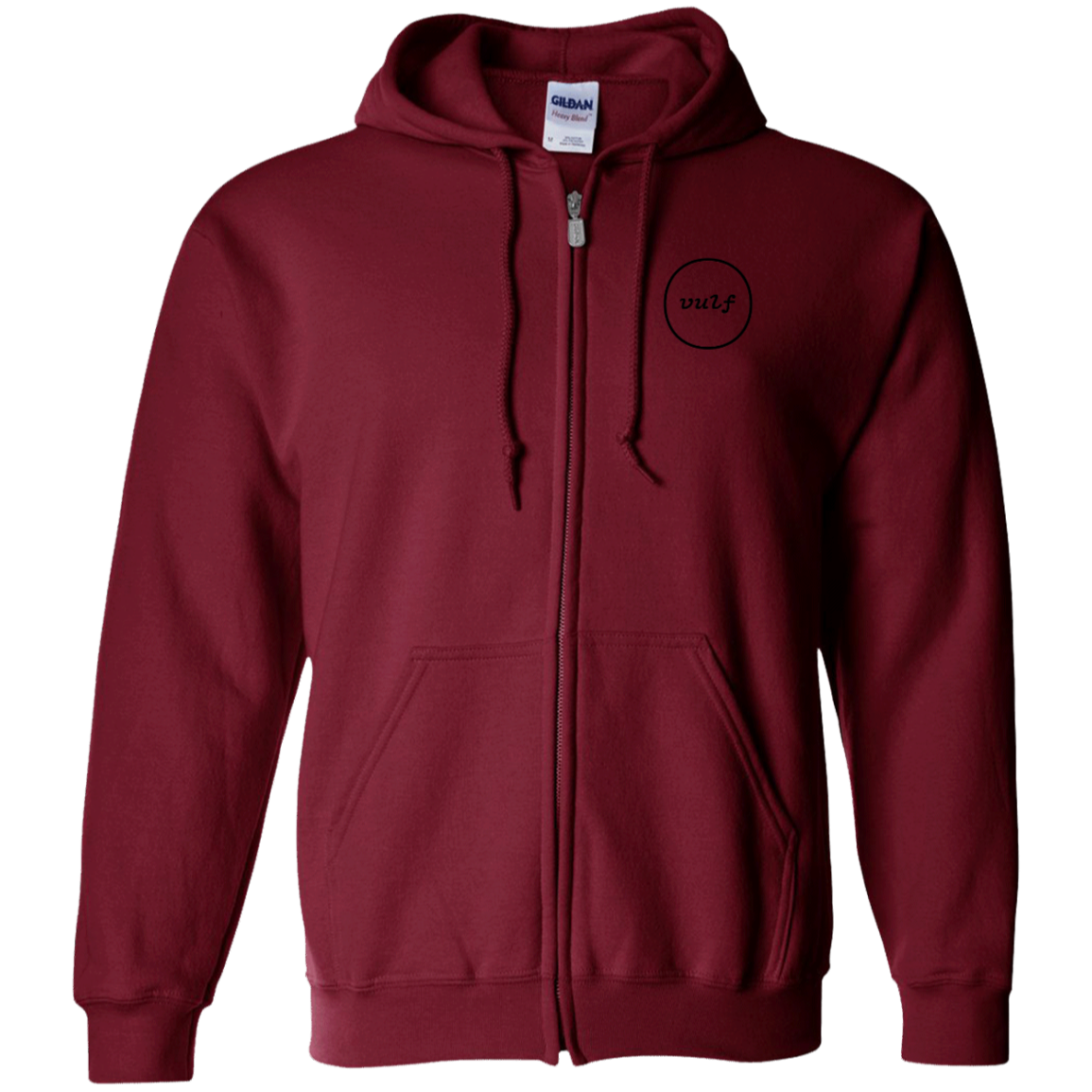 Vulfpeck Logo Zip Up Hooded Sweatshirt