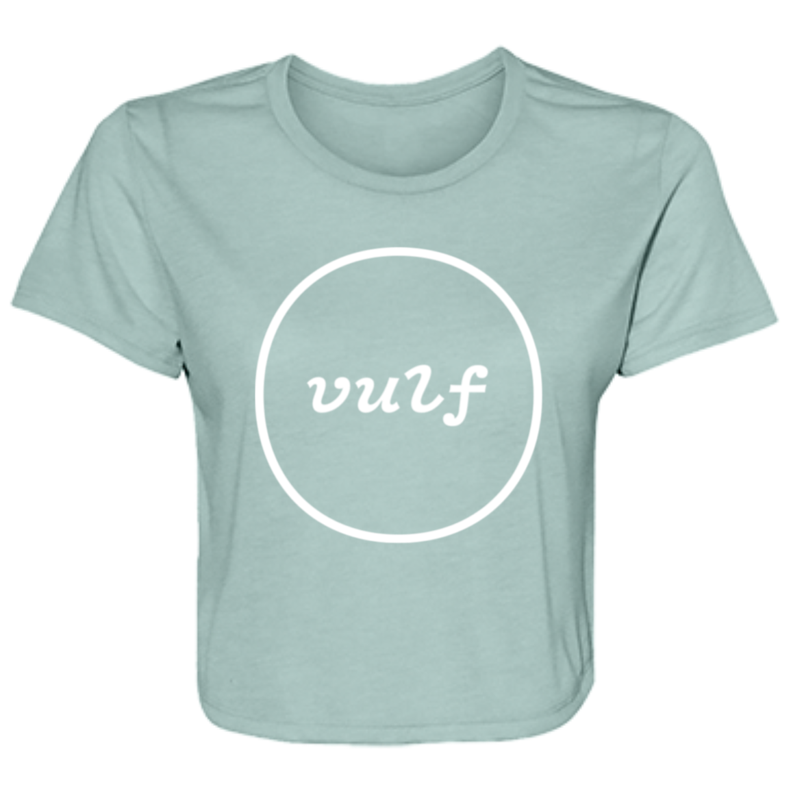 Vulfpeck Logo Ladies' Flowy Cropped Tee