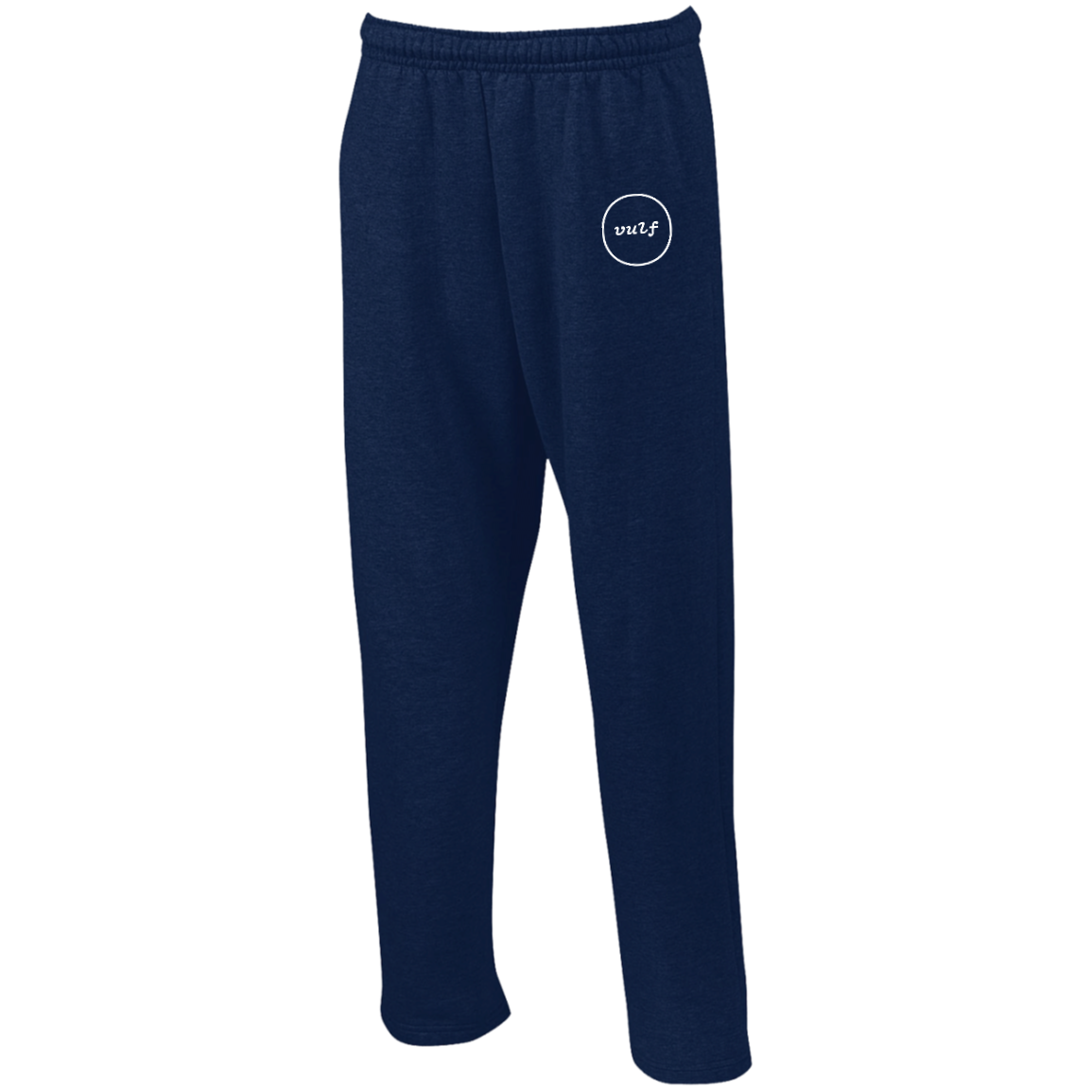 Vulfpeck Logo Open Bottom Sweatpants with Pockets