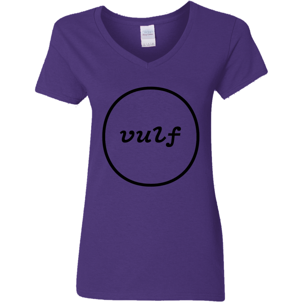 Vulfpeck Logo Ladies' Cotton V-Neck T-Shirt