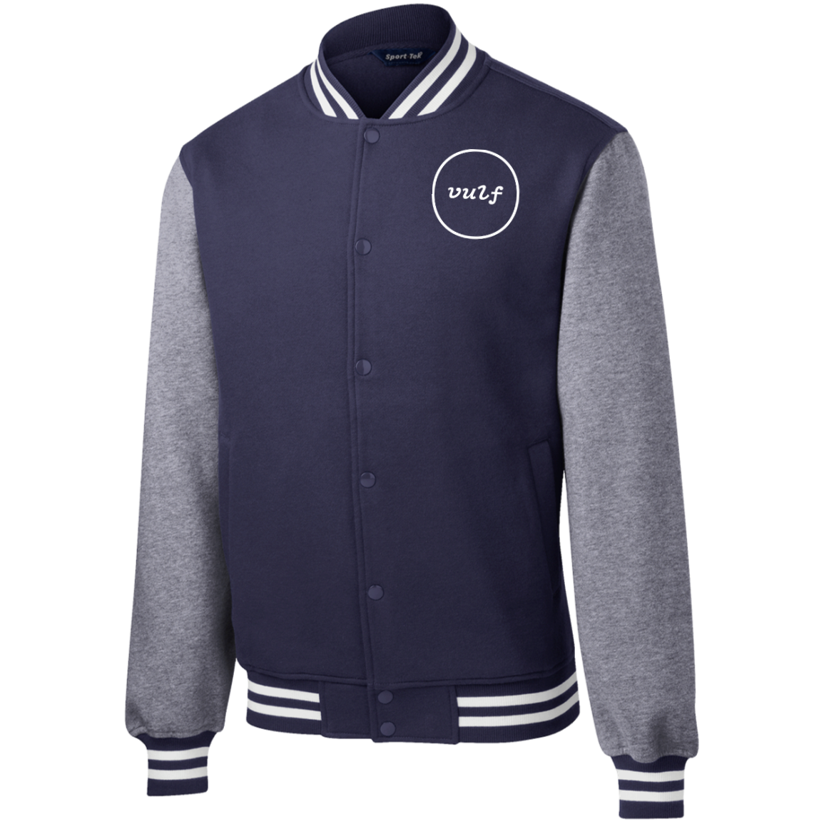 Vulfpeck Logo Fleece Letterman Jacket