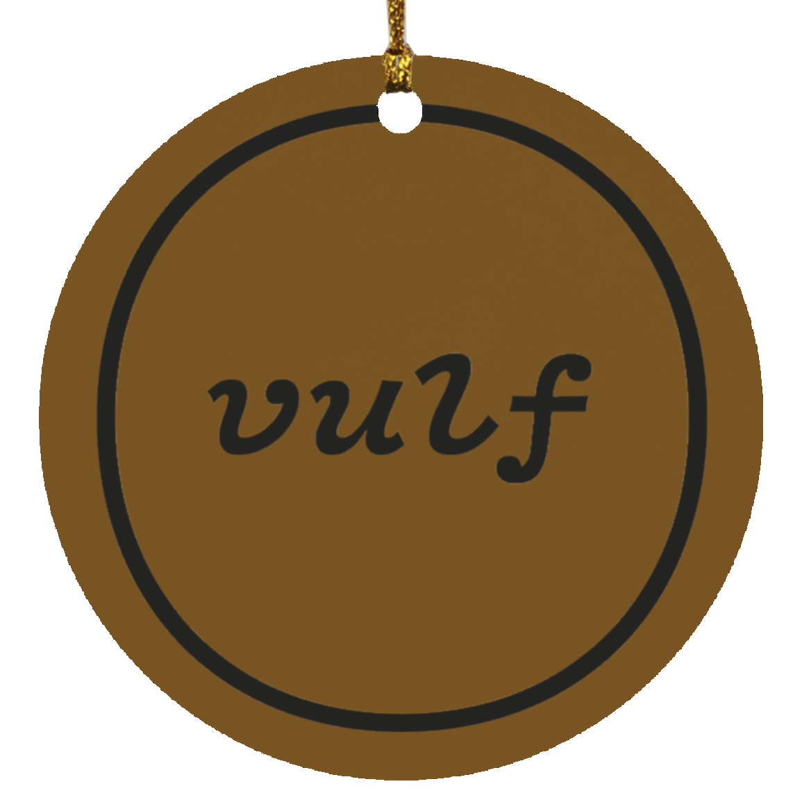 Vulfpeck Logo Circle Ornament