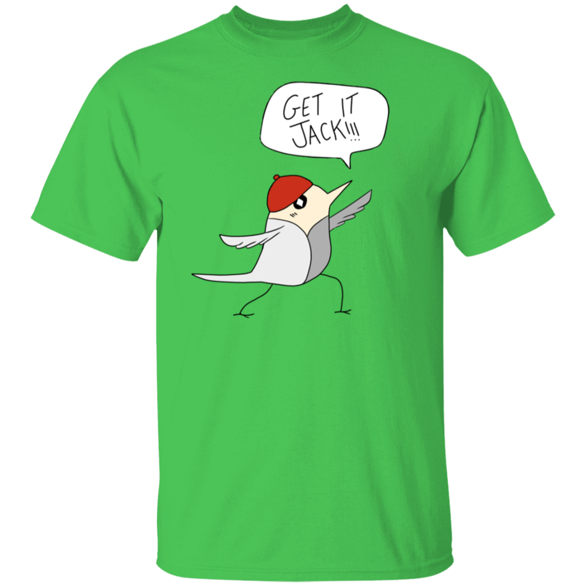 Get it Jack! Lunging Bird T-Shirt