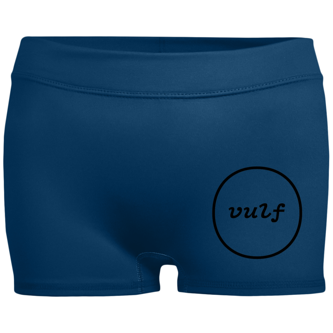 Vulfpeck Logo Ladies' Fitted Moisture-Wicking Shorts