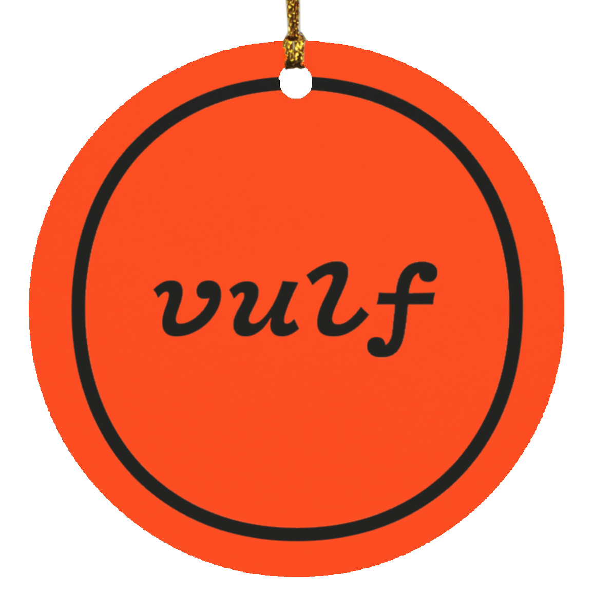 Vulfpeck Logo Circle Ornament