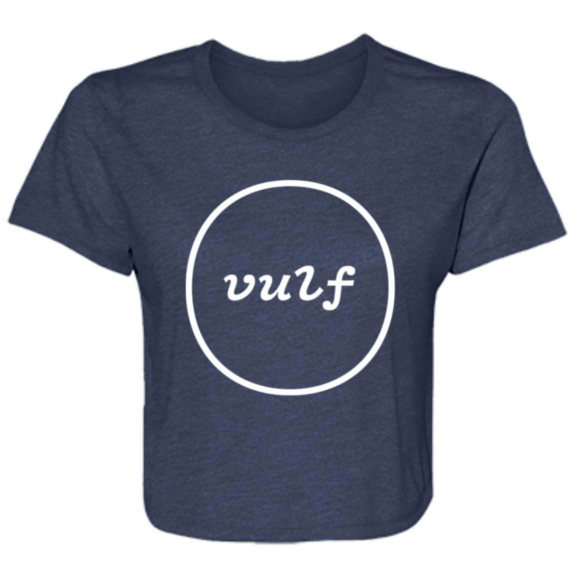 Vulfpeck Logo Ladies' Flowy Cropped Tee