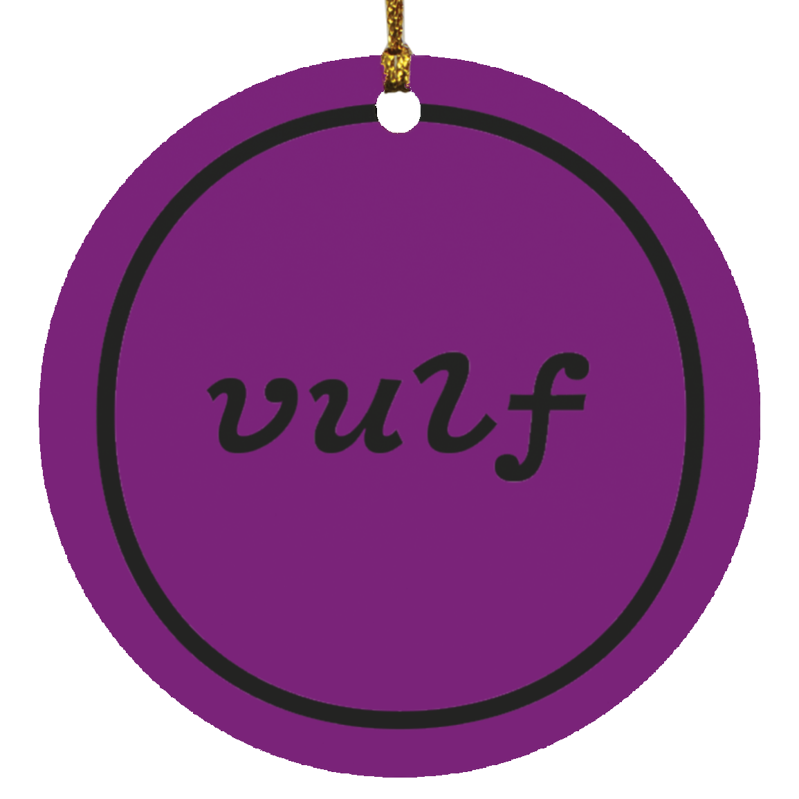 Vulfpeck Logo Circle Ornament