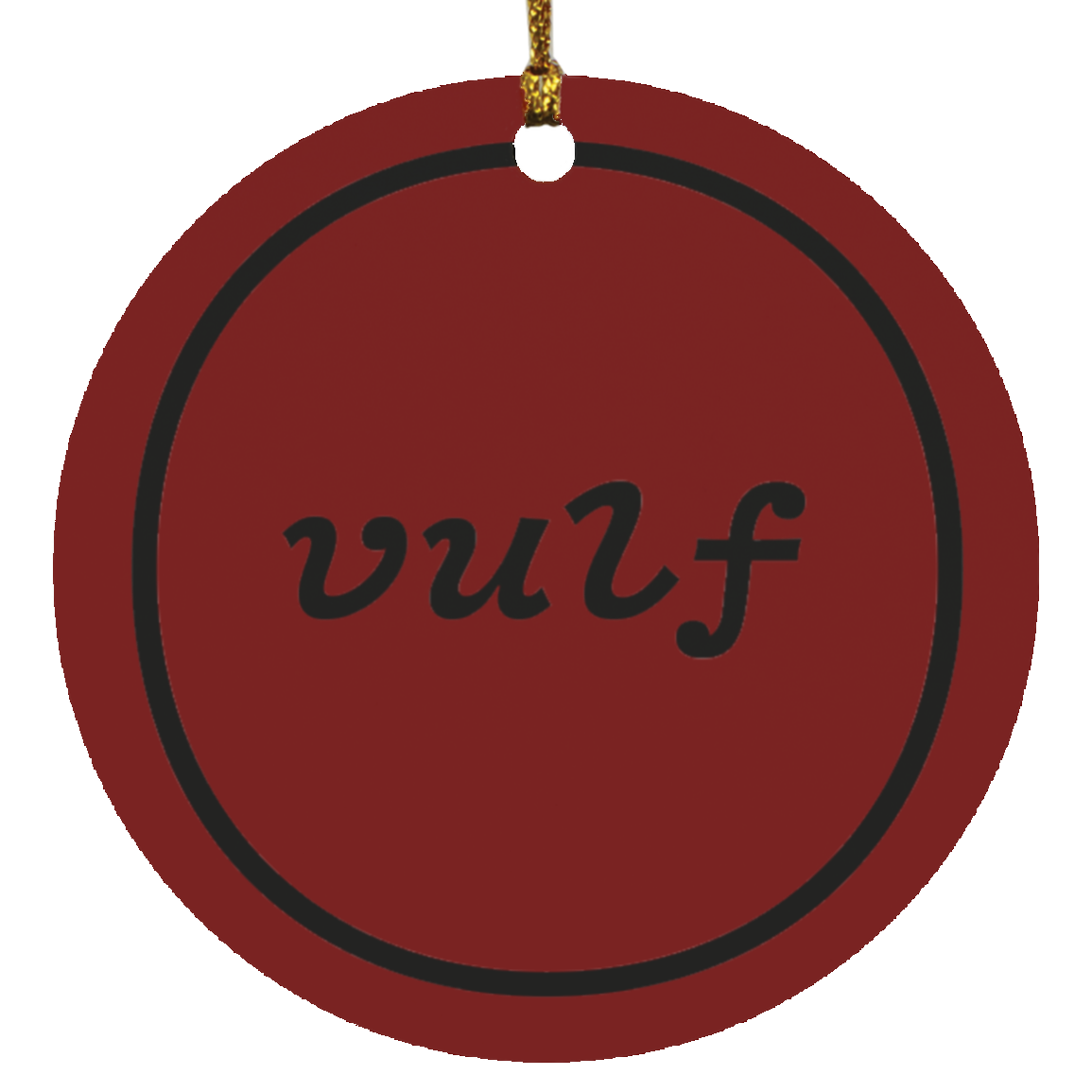 Vulfpeck Logo Circle Ornament