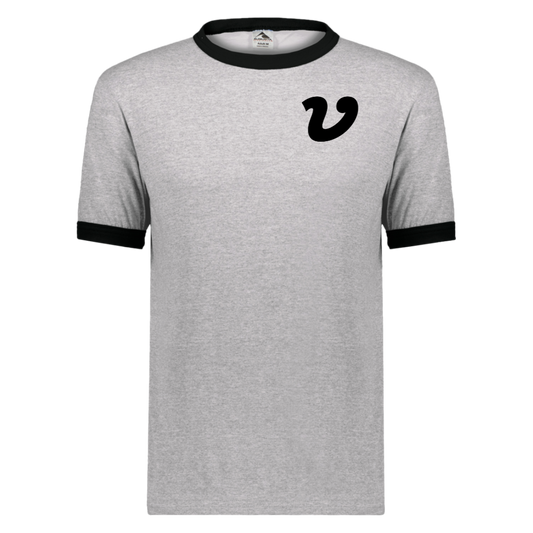 V Is For Vulf Unisex Ringer Tee