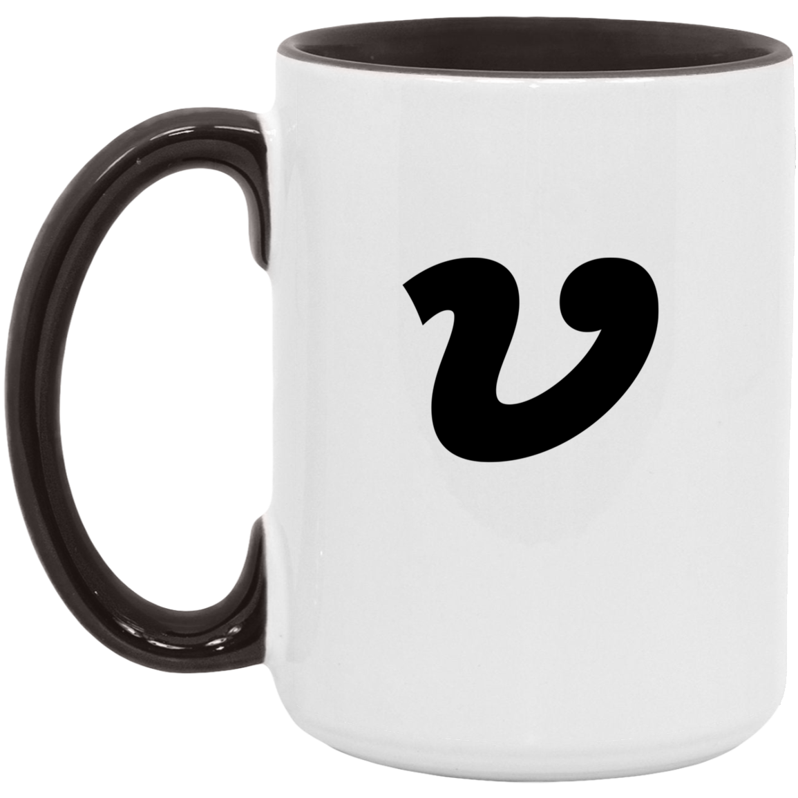 V is for Vulf 15oz Accent Mug