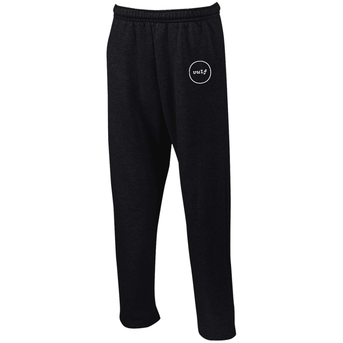 Vulfpeck Logo Open Bottom Sweatpants with Pockets