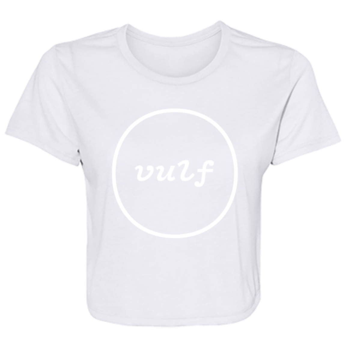 Vulfpeck Logo Ladies' Flowy Cropped Tee