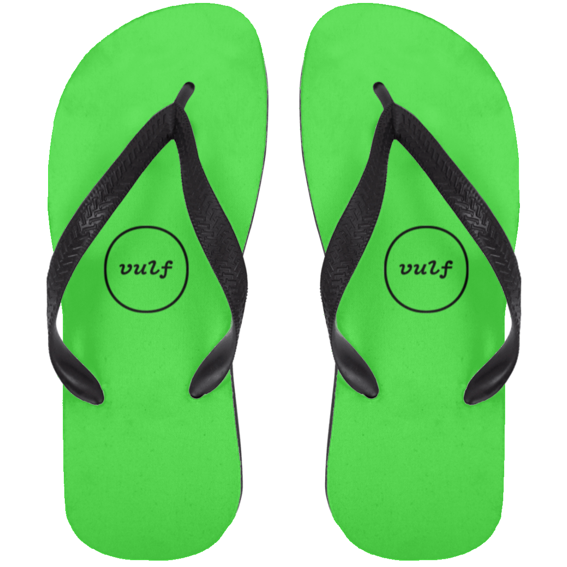 Vulfpeck Logo Adult Flip Flops