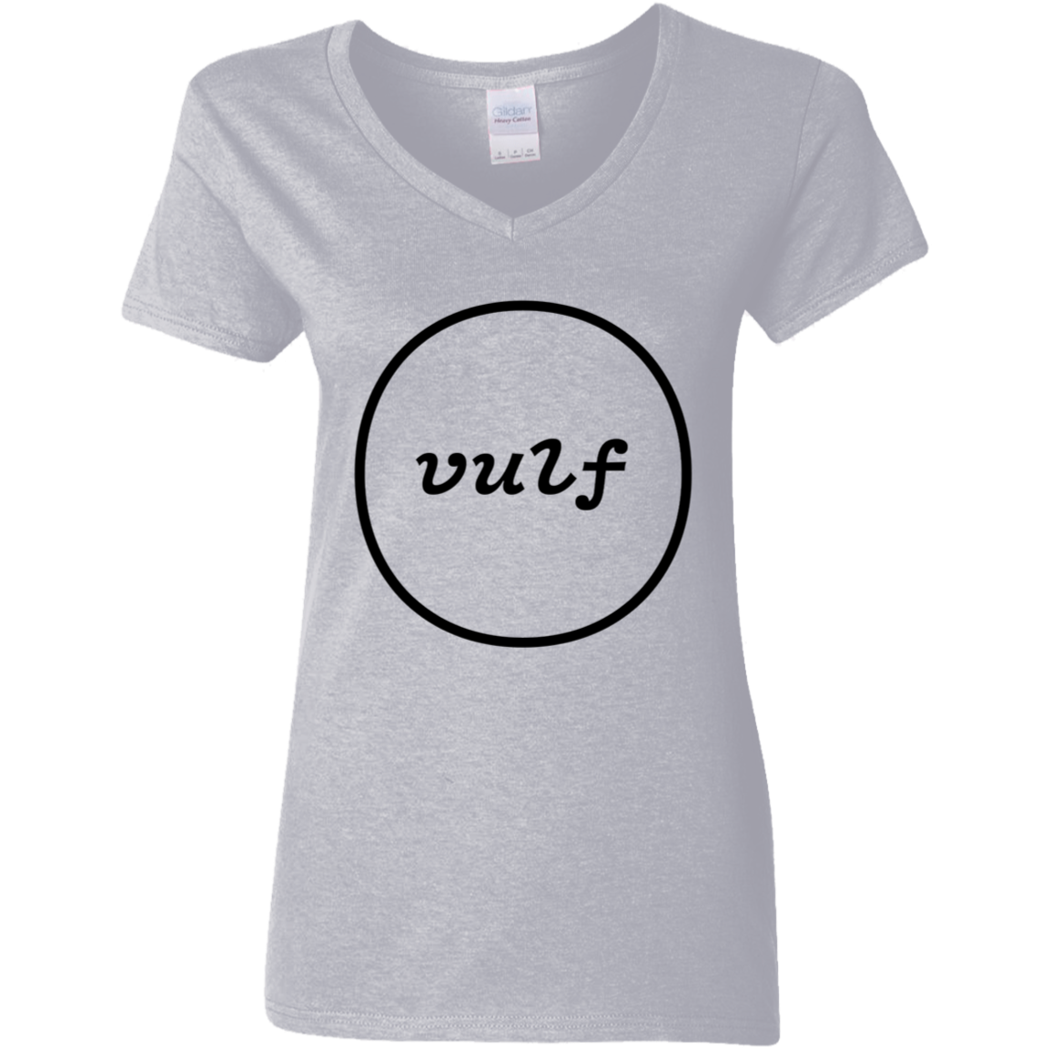 Vulfpeck Logo Ladies' Cotton V-Neck T-Shirt