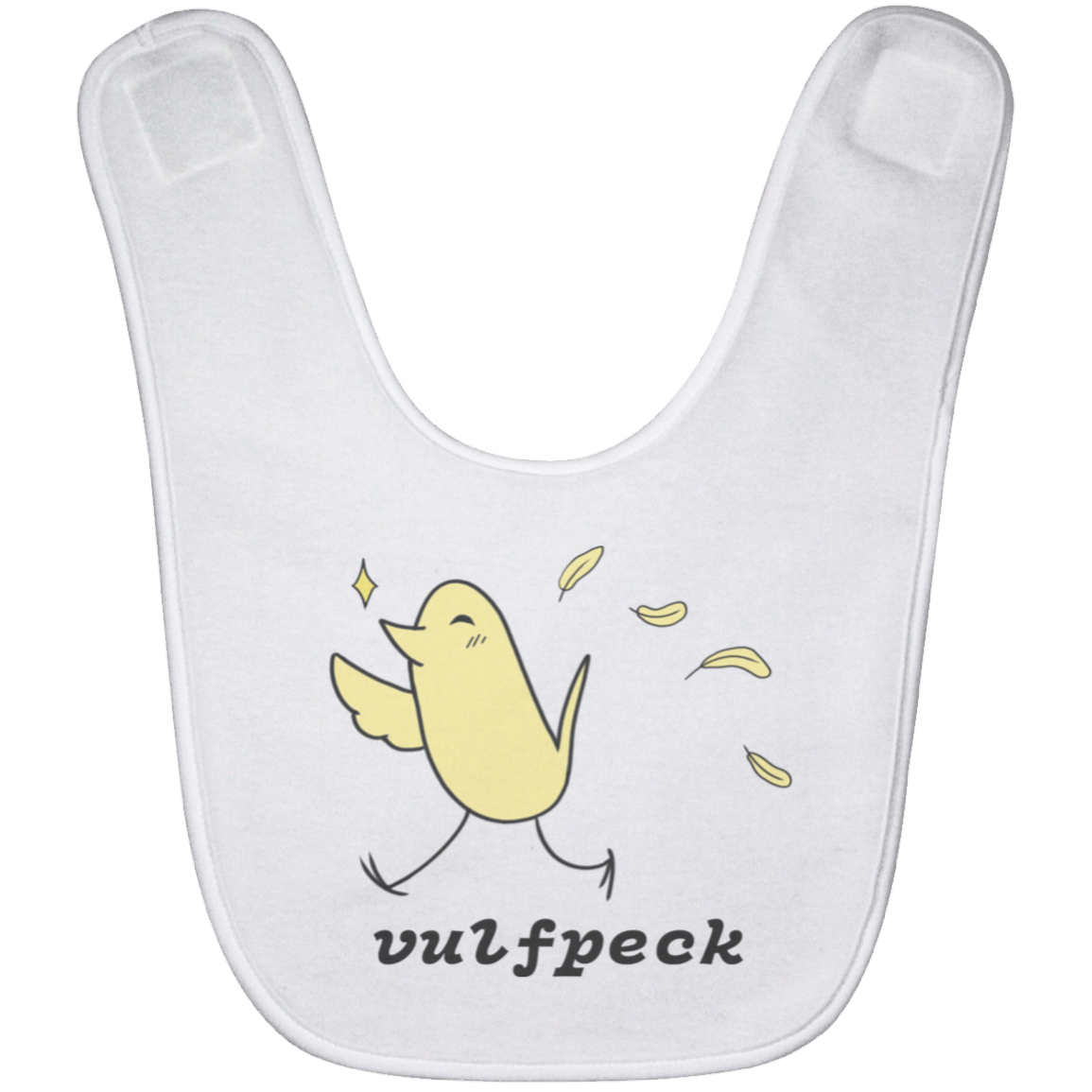 Yellow Warbler Baby Bib