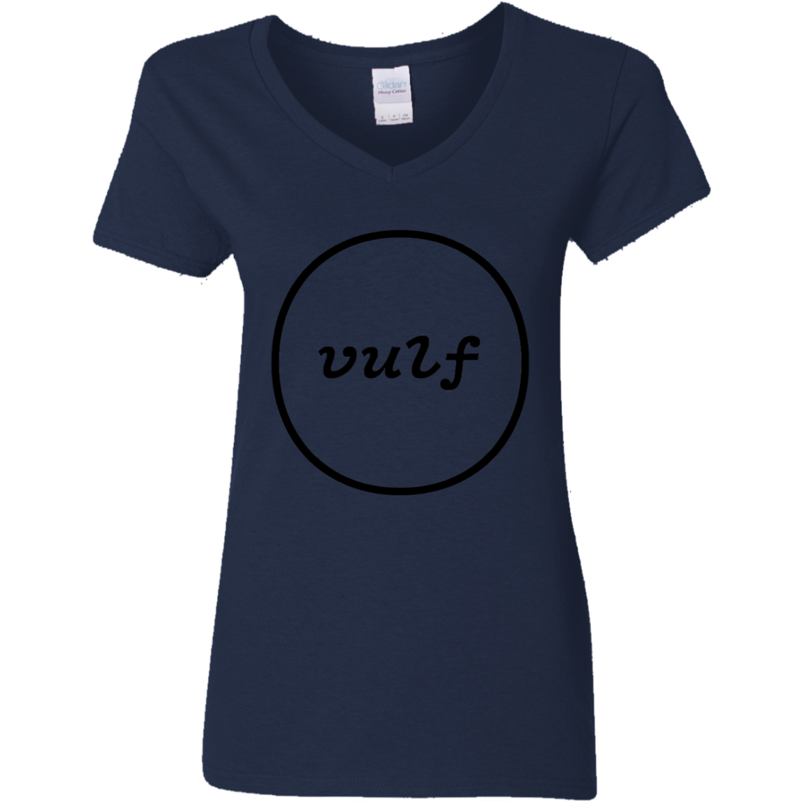 Vulfpeck Logo Ladies' Cotton V-Neck T-Shirt