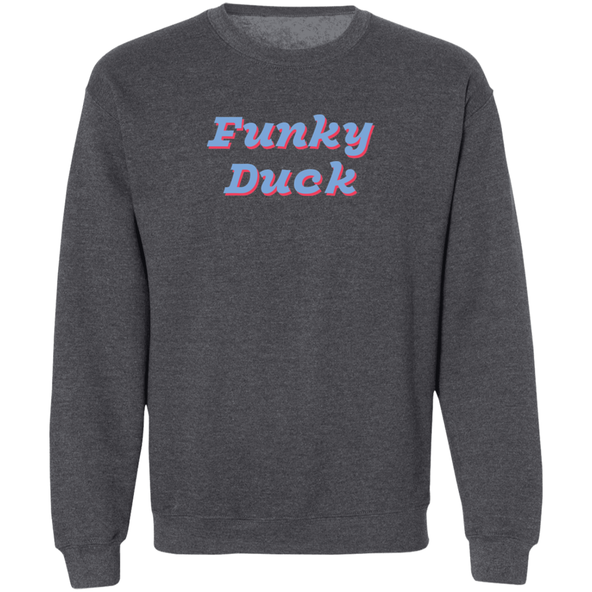 Funky Duck Pullover Crewneck Sweatshirt (B/R)