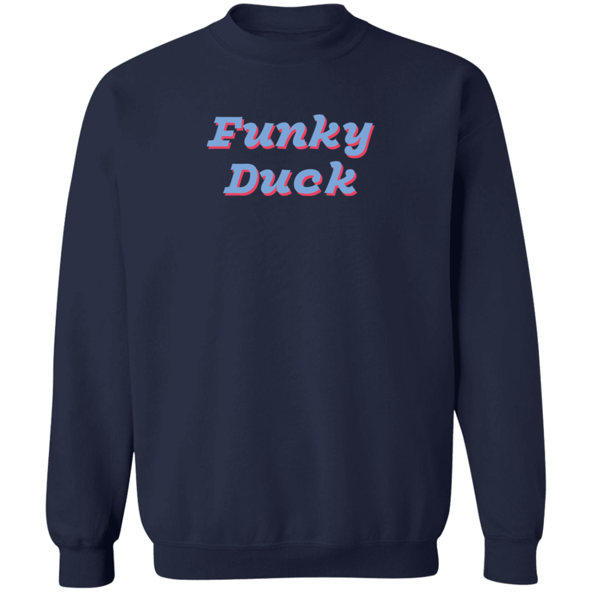 Funky Duck Pullover Crewneck Sweatshirt (B/R)