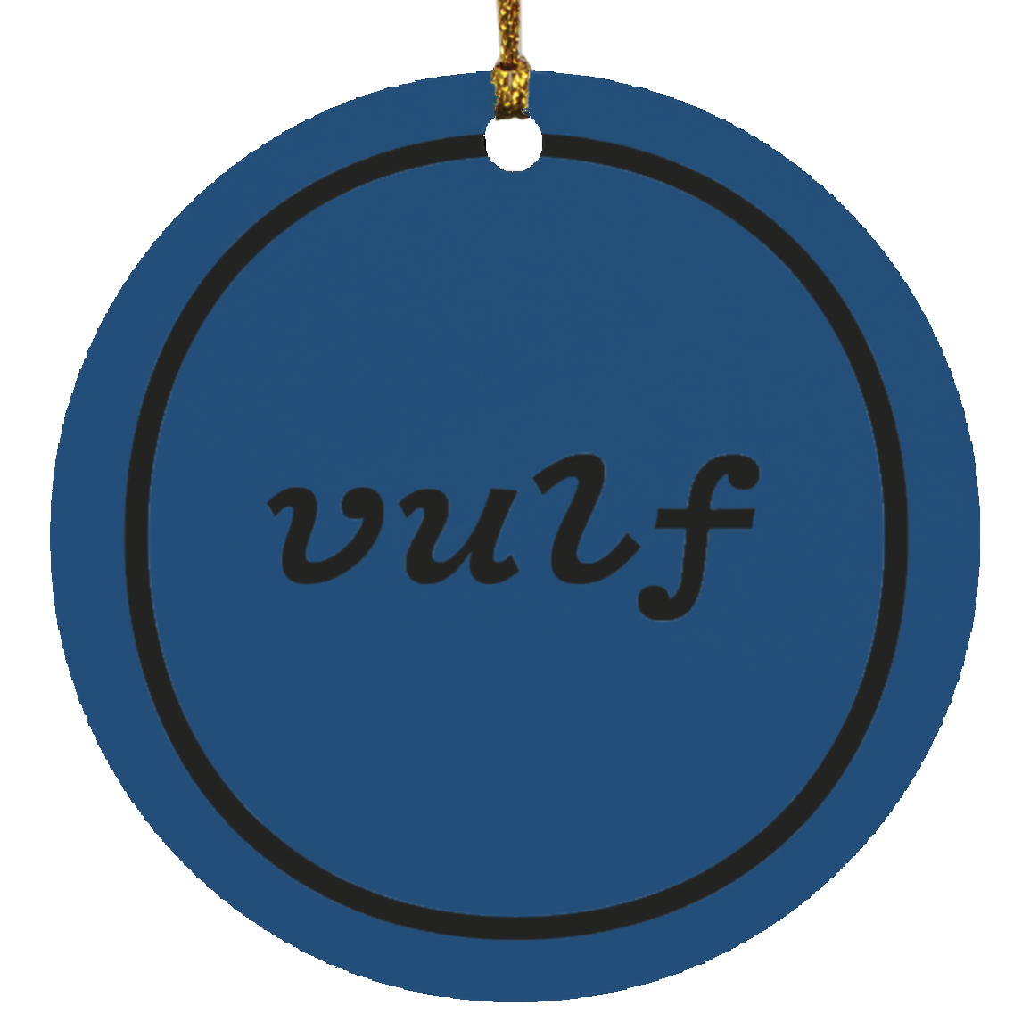 Vulfpeck Logo Circle Ornament