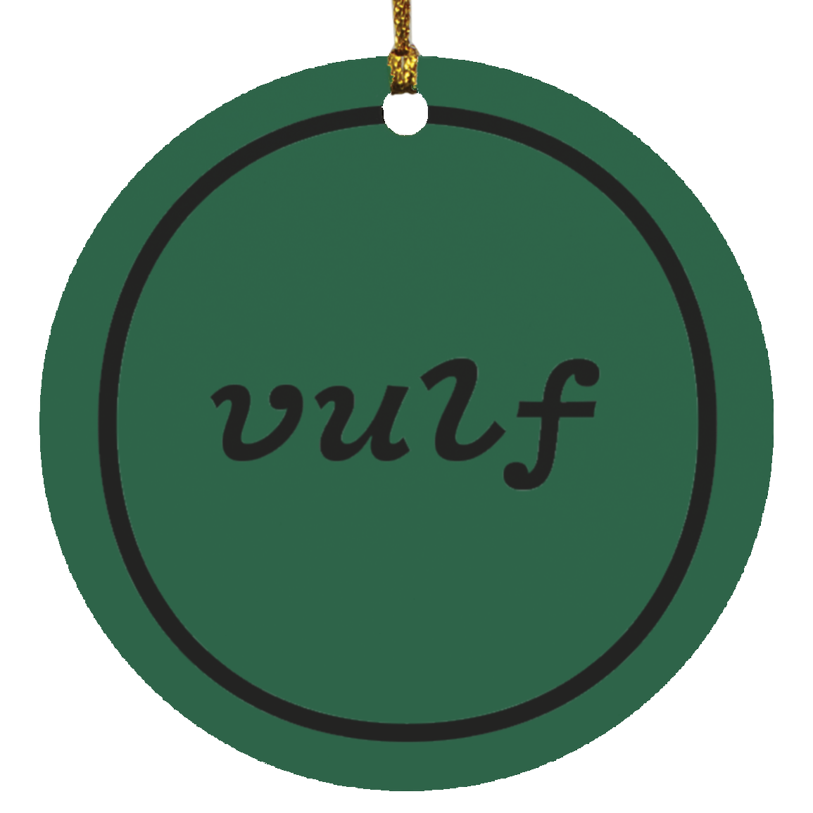 Vulfpeck Logo Circle Ornament