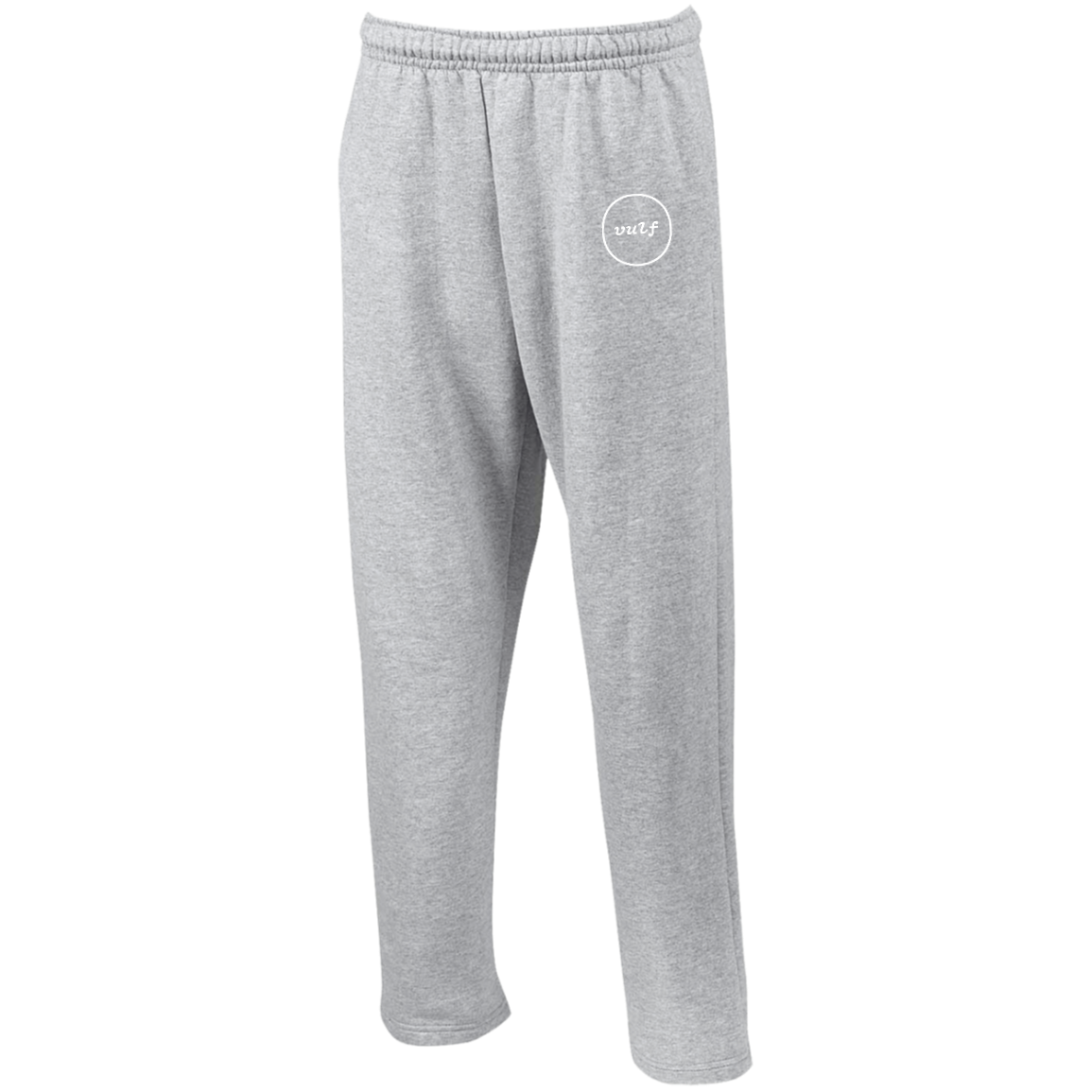 Vulfpeck Logo Open Bottom Sweatpants with Pockets