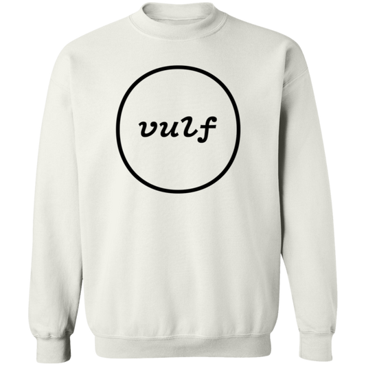 Vulfpeck Logo Crewneck Pullover Sweatshirt (black logo)