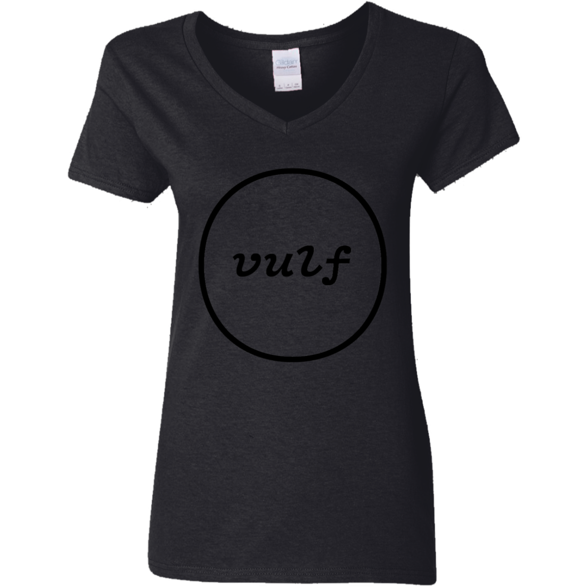 Vulfpeck Logo Ladies' Cotton V-Neck T-Shirt