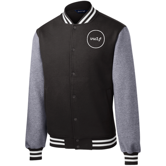 Vulfpeck Logo Fleece Letterman Jacket