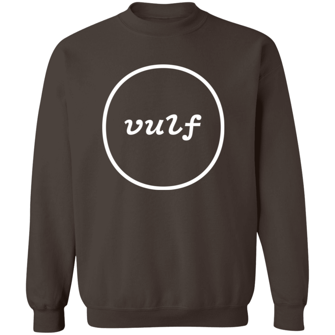 Vulfpeck Logo Crewneck Pullover Sweatshirt (white logo)