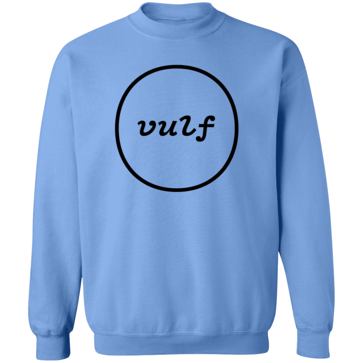 Vulfpeck Logo Crewneck Pullover Sweatshirt (black logo)