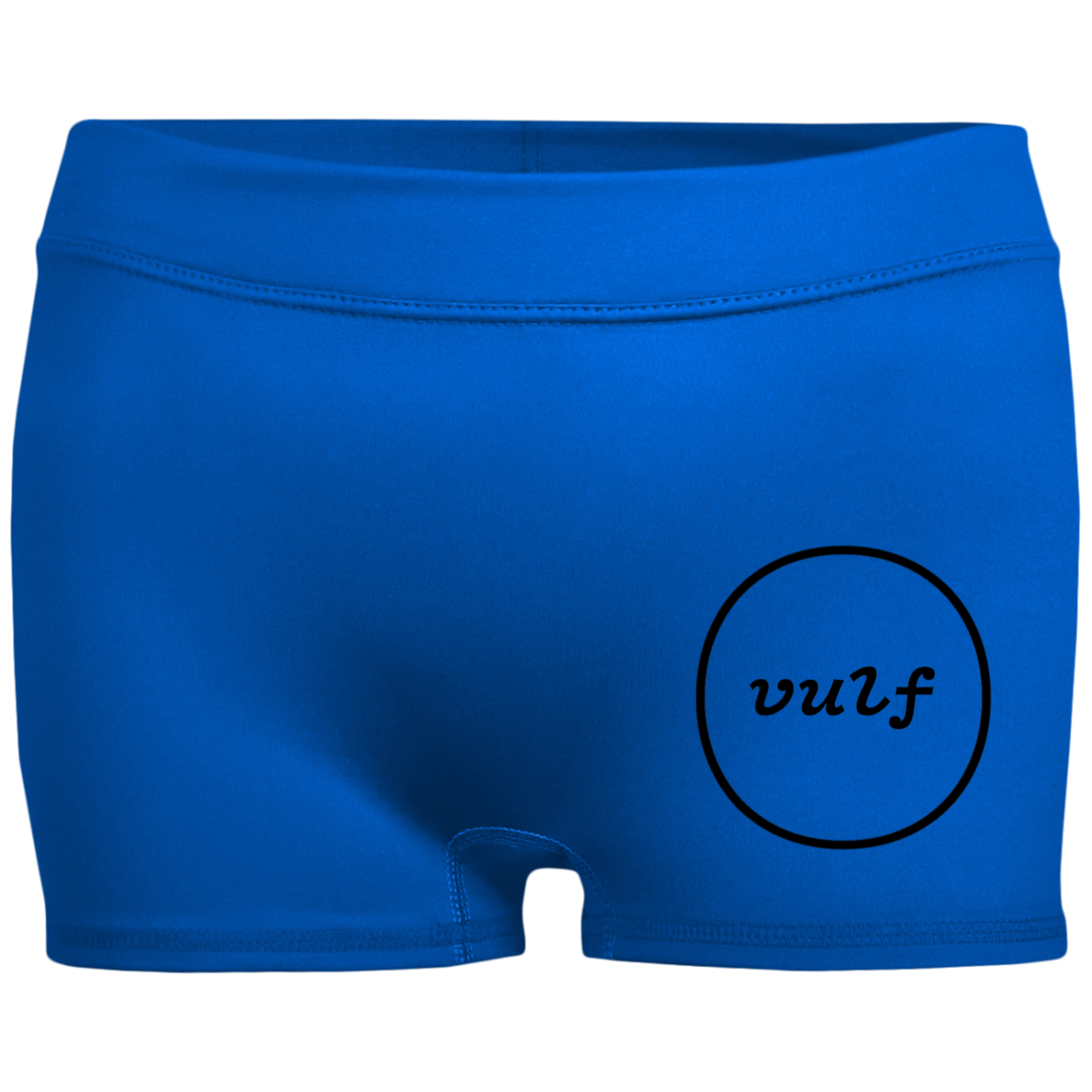 Vulfpeck Logo Ladies' Fitted Moisture-Wicking Shorts