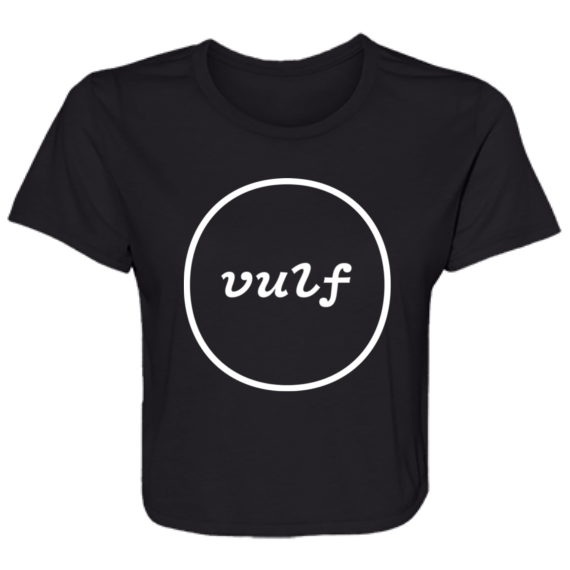 Vulfpeck Logo Ladies' Flowy Cropped Tee