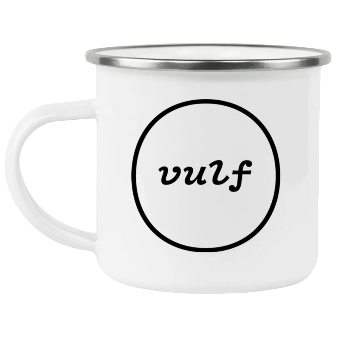 Vulfpeck Logo Enamel Camping Mug