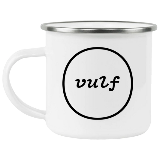 Vulfpeck Logo Enamel Camping Mug