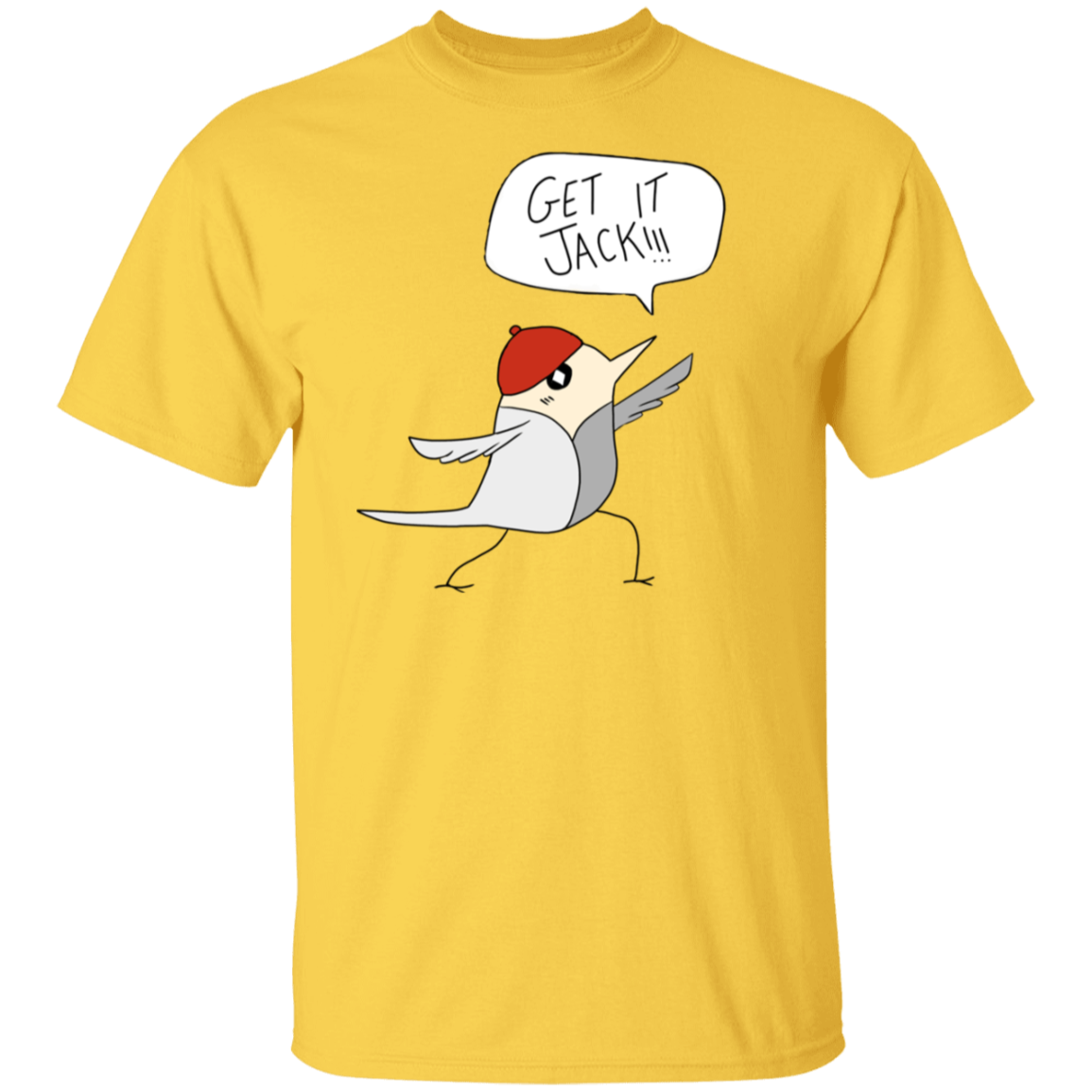 Get it Jack! Lunging Bird T-Shirt